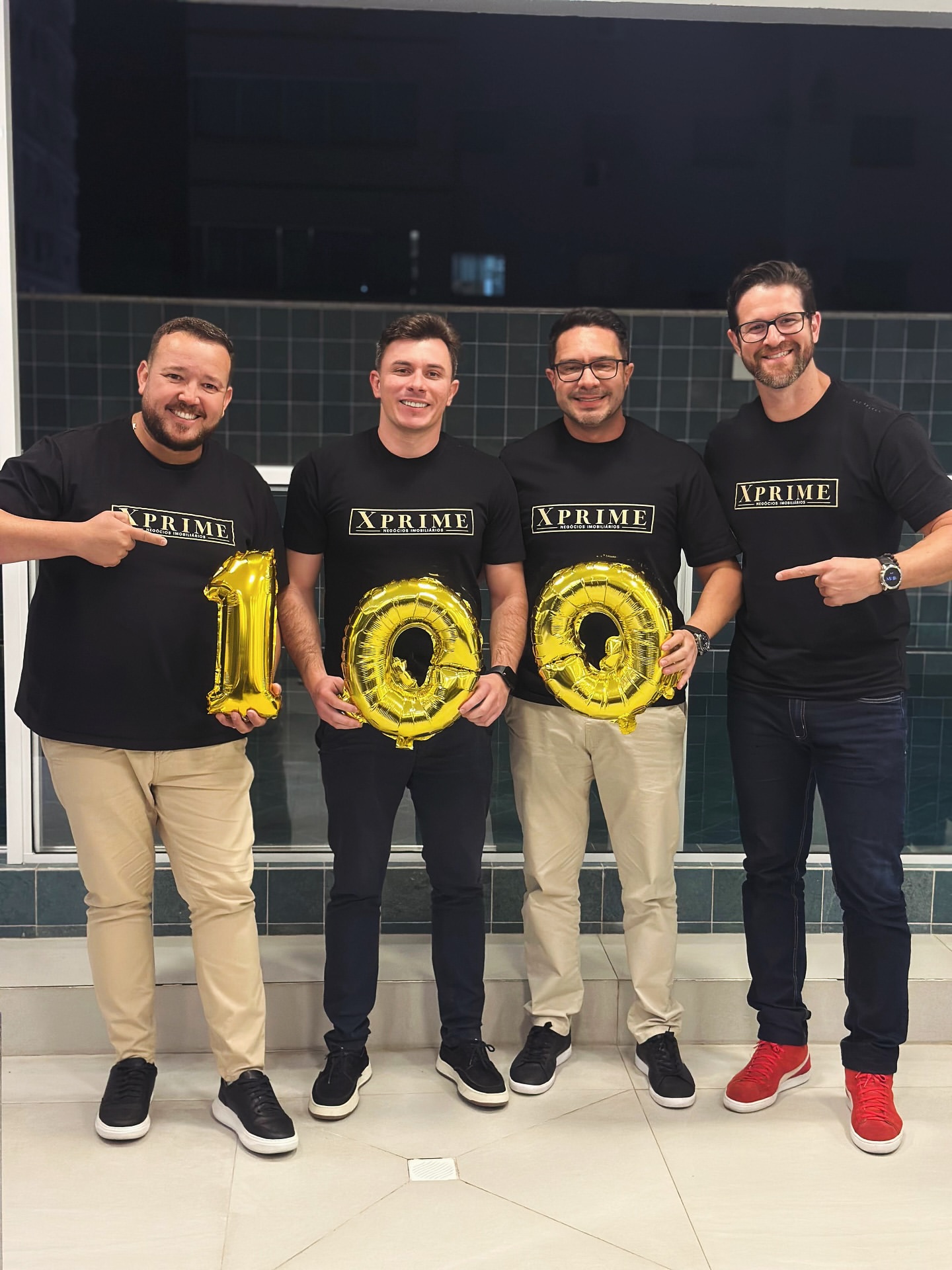 Time X Prime — 100 apartamentos vendidos
